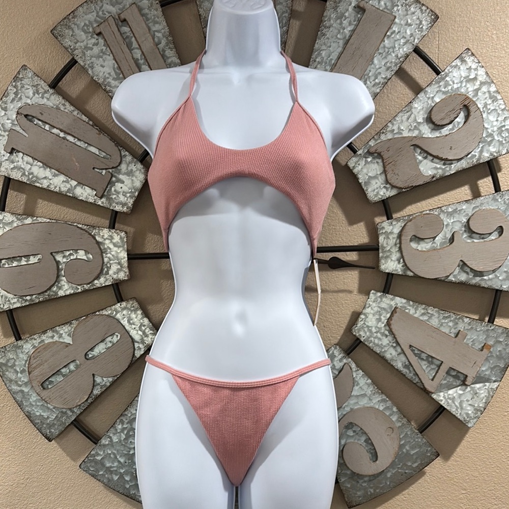 LoveWave Pink Women's Swimwear Set